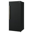 thumbnail image 4 of Forno Maderno 28-Inch Convertible Freezer/Refrigerator in Black with Antique Brass Handle, 13.6 cu.ft. Right Swing, 4 of 4