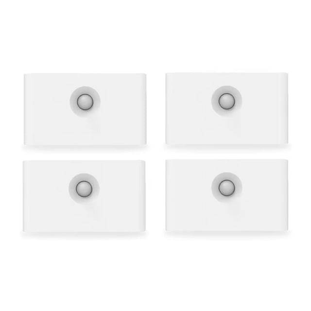 Luz LED Inteligente con Sensor de Movimiento Recargable, Protección Ocular, Lámpara de Noche para Dormitorio, Pasillo, Iluminación de Gabinete, 4 Piezas