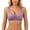 Purple, variant on Front Closure Wireless Bra for Full Coverage Support Plus Size Comfort Seamless T Shirt Bra Staples Bra