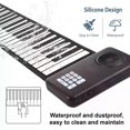 thumbnail image 3 of Piano Portable 88 Touches Piano Électronique Environnemental Silicone Pliable Piano Pratique à Domicile Professionnel Piano Électronique, 3 of 5