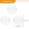 thumbnail image 2 of Frascos de plástico para caramelos, máquinas expendedoras de juguetes, bolas transparentes, 50 unidades, 2 of 9