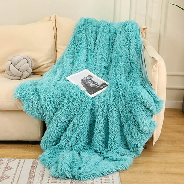 Manta decorativa, manta suave para sofá, manta de franela de terciopelo cálida y acogedora para todas las estaciones, manta ligera y cómoda para sofá cama, manta de poliéster