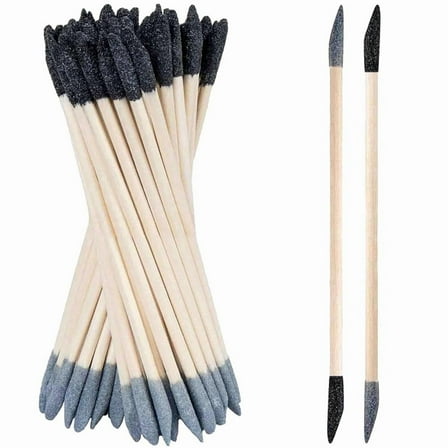 Sanding Sticks 50 Pcs, Double-Ended Sanding Tools for Wood & Plastic Models, 120/280 Grit, 5.4 X 0.2 Inch,50 x Sanding Sticks
