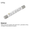 thumbnail image 3 of Uxcell Furniture Repair Crayons Wax Filler Stick, Touch Up Pen Markers, Medium Grey 5 Pack, 3 of 6