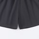 thumbnail image 5 of Pantalones cortos deportivos casuales de cintura elástica de color sólido para niñas, pantalones de poliéster, 5 of 7