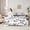 White Black, variant on jejeloiu Pink Ghost Pumpkin Bedding Comforter Set 7-Piece,Halloween Spider Webs King Bedding Sets,Cute Bow Tie Bed Sheets For Girls,Ultra Soft Home Decor Reversible