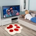 thumbnail image 3 of Sheepskin Rug Furry Cat Non Throw Rug for Kids and Bedroom, 3 of 3
