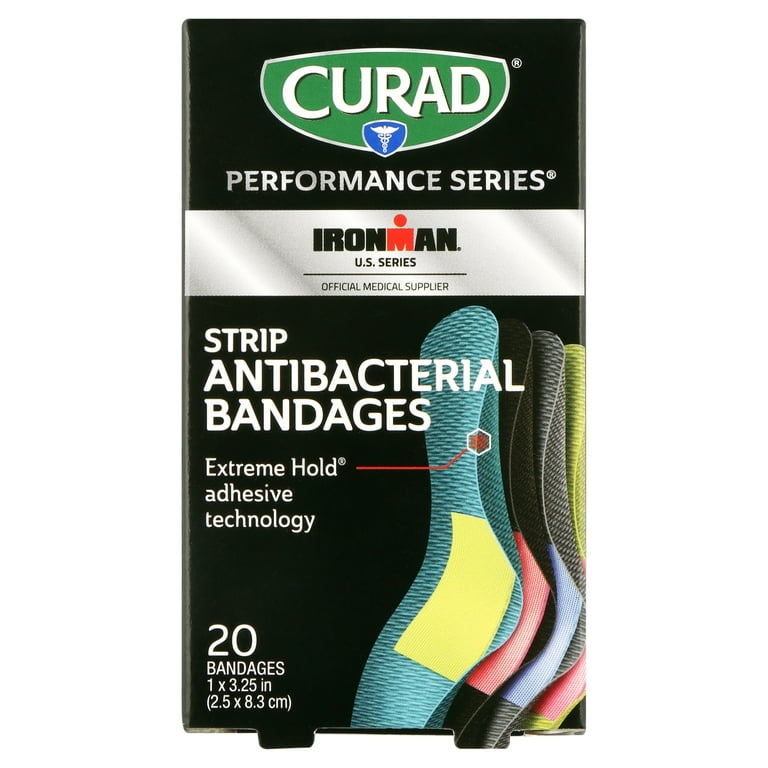 Curad Strip Antibacterial Ironman Bandages - 1