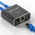 thumbnail image 4 of TROPOW Ethernet Splitter 1 to 2 High Speed 1000Mbps Ethernet Splitter 2 Devices Simultaneous Networking RJ45 Splitter Adapter Black, 4 of 9
