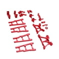 thumbnail image 3 of RC Front Steering Assembly, RC Car Upgrade Parts Kit  With Buckle For Maintenance Red, 3 of 8