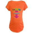 thumbnail image 1 of CafePress - Future Reader Cute Maternity Dark T Shirt - Maternity Dark T-Shirt, 1 of 1