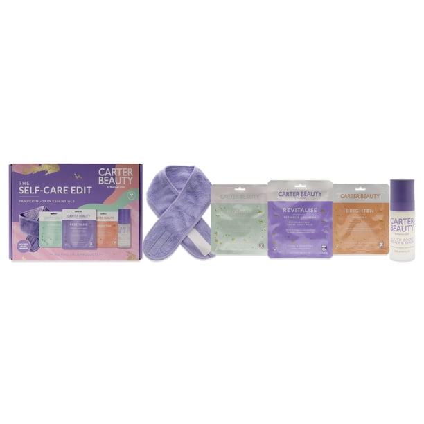 Carter Beauty 3 x 0.81oz Revitalize Retinol and Collagen FaciaL Sheet Mask, Hydrate- Hyaluronic Acid Facial Sheet Mask 5 Pc Carter Beauty 3 x 0.81oz Revitalize Retinol FaciaL Sheet Mask, Hydrate- Hyaluronic Acid Facial Sheet Mask 5 Pc