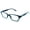 Brown, variant on Newbee Fashion - "Kay" Unisex Clear Lens Plastic Fashion Glasses
