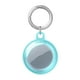 thumbnail image 2 of Para Apple Airtag Cover Funda Protectora TPU Con Llavero (transparente) Azul, 2 of 8