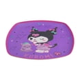 thumbnail image 2 of Plato Trinche Cuadrado Fun Kids de Bambú Kuromi, 2 of 4