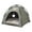 I-717 Green Pett, variant on I-717 Grey Pett Semi Enclosed Four Season Pet Tent House For Small Dogs Cats Washable Waterproof Outdoor Bed Portable Lightweight Durable Shelter #q97r6