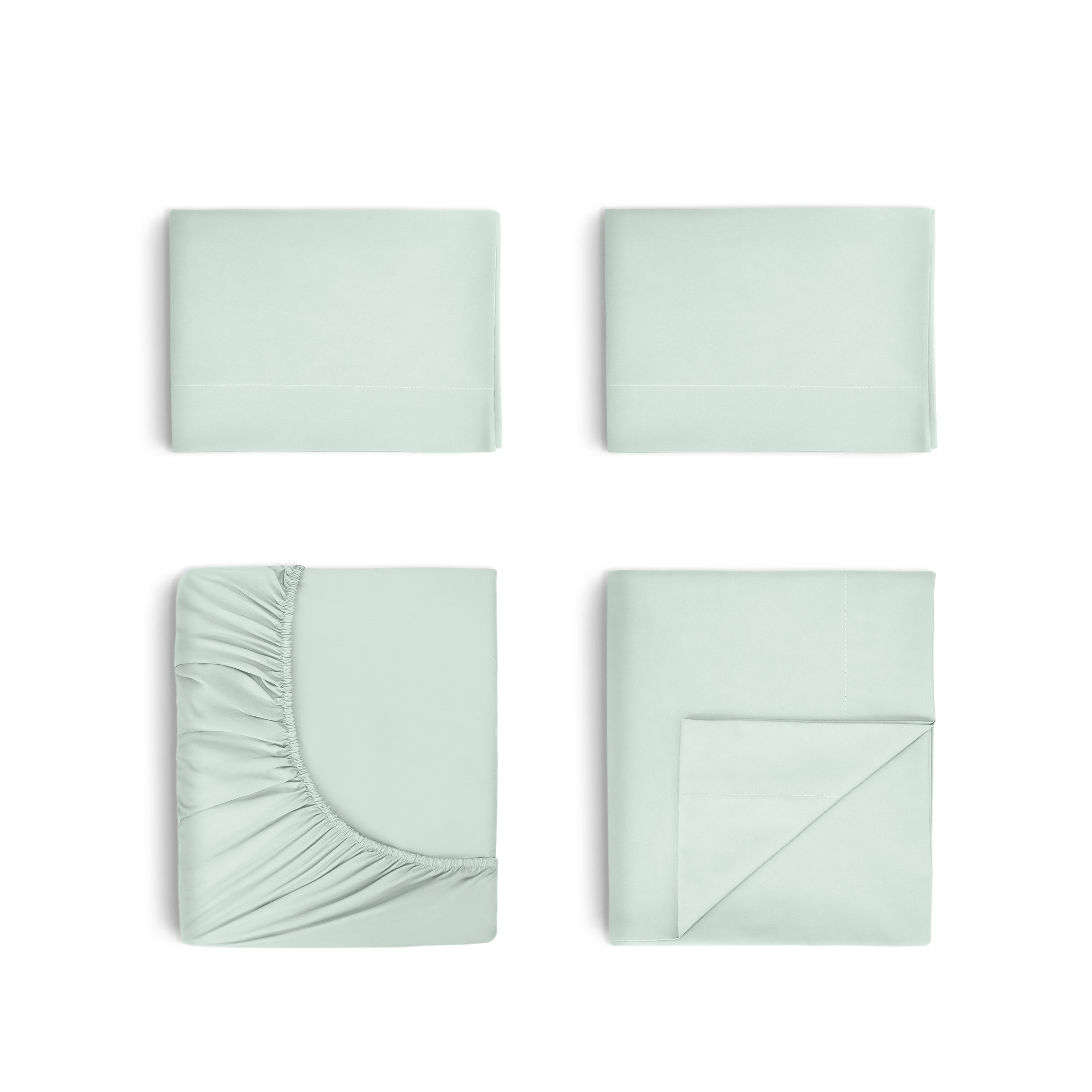 Martex Restore Cooling Bed Sheet Set, Queen, Sage