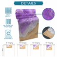 thumbnail image 6 of Purple Coastal Beach Table Runner 72 Inches, Summer Nautical Ocean Beige Seaside Bed Runner Dresser Scarves Tabletop for Indoor Outdoor Parties/Ceremony/Banquet, 18" x 72", 6 of 9