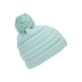 thumbnail image 2 of Gravity Threads Bonnet Doux et Chaud pour Enfants avec Pompon - Menthe, 2 of 2