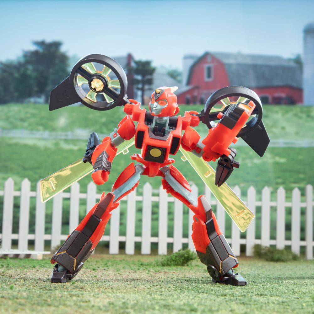 Transformers EarthSpark Class Terran Twitch Action Figure, 5 Inches, Multicolor, 0.304 lb