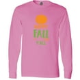 thumbnail image 3 of Inktastic Happy Fall Y'all, Pumpkin, Arrow, Fall, Autumn Long Sleeve T-Shirt, 3 of 5