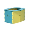 thumbnail image 1 of Orinal de viaje para niños pequeños, inodoro portátil y plegable, se coloca en el asiento, inodoro de emergencia para coche, camping, exterior, interior, se puede guardar en una mochila, 1 of 1