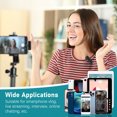 thumbnail image 3 of TFixol J11 Wireless Lavalier Microphone with 20M Range, Lightning-Compatible, Noise Reduction, Rechargeable Case, Black, 3 of 6