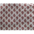 thumbnail image 5 of oneOone Georgette Viscose Red Fabric Block Sewing Craft Projects Fabric Prints By Yard 42 Inch Wide, 5 of 5