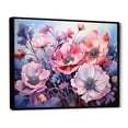 thumbnail image 2 of Designart "pasture Anemone Enchantment I" Floral Floater Framed Canvas Art Print, 2 of 7