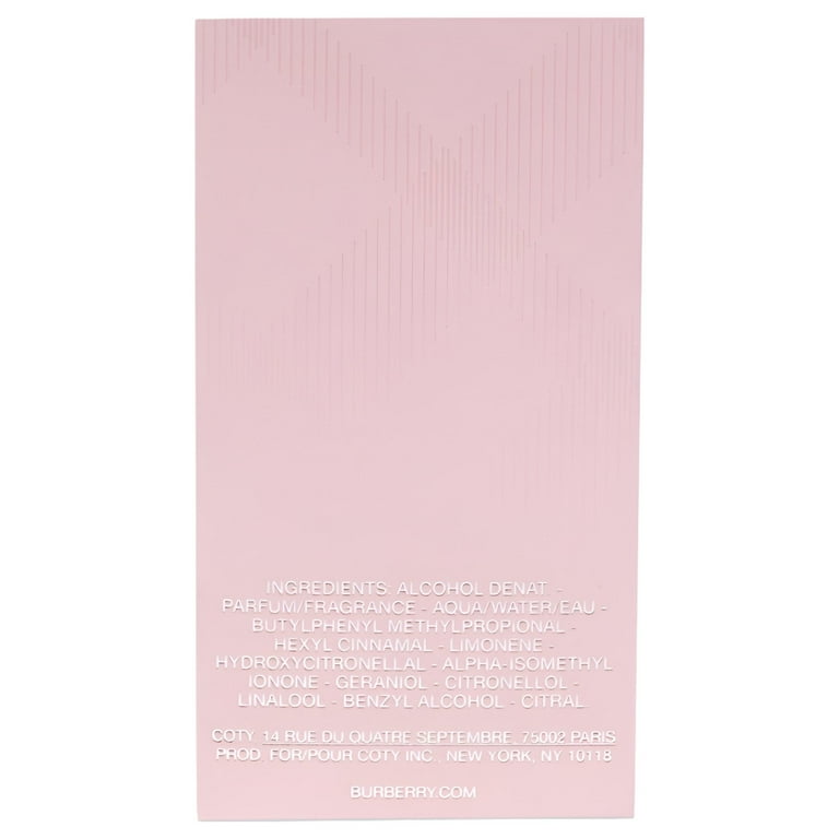 Burberry Brit Sheer Perfume for Women Floral Eau de Toilette Spray 1 fl oz Walmart