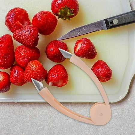 

WHAMVOX 4 Pcs Fruit Corer Tool Cherry Pitter Remover Eye Stainless Pineapple