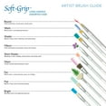 thumbnail image 6 of SG502 | Soft-Grip™ 5pc Long Handle White Taklon Variety Brush Set, 6 of 8