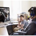 thumbnail image 3 of Microcasco Gaming PS4, casco Gaming Switch con microcasco Anti Bruit Gamer Xbox One, lámpara LED, micrófono estéreo de graves regulable con conector Micro de 3,5mm para, 3 of 4