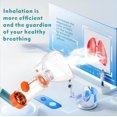 thumbnail image 4 of Espaciador de inhalador Quanler Nessi OTC Soft Silicone para adultos y niños, 4 of 9