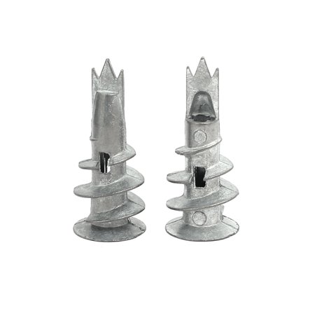 13mmx32mm Zinc Alloy Prong Tip Hollow Wall Self Drilling Drywall