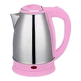 thumbnail image 1 of Hervidor eléctrico de agua con jarra de acero inoxidable rosa de 1,8 litros - Con apagado automático 220v Deng Xun unisex, 1 of 1