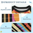 thumbnail image 2 of FORMRS Boys Rash Guard Short Sleeves Swim Shirt Quick Dry UPF 50+ Sun Protection, Sizes 3-12T, Futuristic Sun, 2 of 6