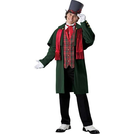 Gents Carbon - Adult Male Yuletide Gent Christmas Costume by Incharacter Costumes LLC 51010