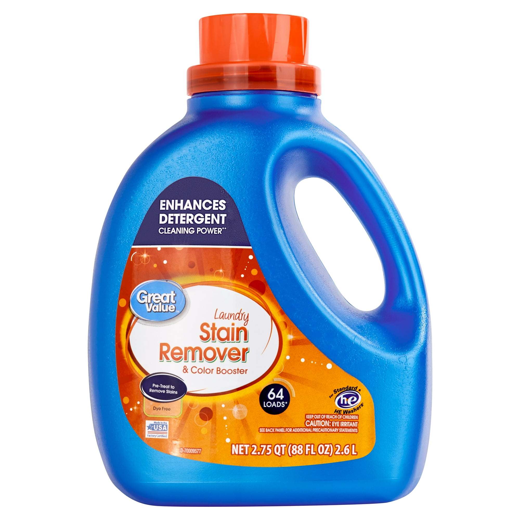 Great Value Laundry Stain Remover & Color Booster, 88 fl oz