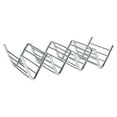 thumbnail image 1 of KSTE Grill Tacos Support, Grille Tacos, Rack alimentaire, 4 Forme d'onde Grille support en acier inoxydable Cadre for Taco Pancake pain outil de cuisine, 1 of 8