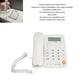 thumbnail image 3 of Teléfono Con Botones Grandes para Personas Mayores, Teléfono Fijo Con Cable Con Pantalla de Llamada, Marcacia Con Un Solo Toque para la Familia, Teléfono Deaktop para Hotel, 3 of 7