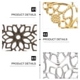 thumbnail image 3 of MasteelfCA 60 Pcs Accessoires de Bijoux DIY Matériaux de Fabrication de Bijoux Design Creux Pièce Ronde, 3 of 8