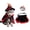 Style B, variant on Pet Halloween Costumes Cat Dog Wizard Cape Set, Sparkly Witch Cloak with Hat for Small Dogs and Cats, Funny Halloween Costume for Pets Cosplay Party