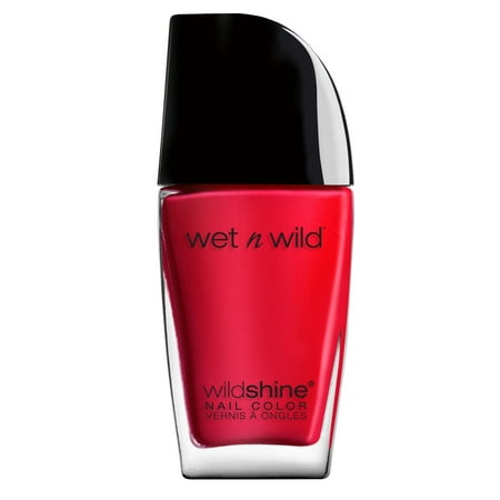 Wet N Wild Nail Color - (4 Pack) wet n wild Wild Shine Nail Color, Red Red
