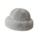 thumbnail image 4 of Gorro de invierno jinwen Piel sintética Gris claro, 4 of 8