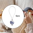 thumbnail image 6 of Tachiuwa Knitting Stitch Markers Clip Portable Handmade Smooth Lightweight Sewing Markers Crochet Marker for Weaving Sewing Parts 6pcs B, 6 of 9