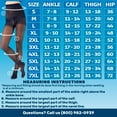 thumbnail image 3 of Made in USA - Women Compression Pantyhose 15-20mmHg for Flight - Navy, Large, 3 of 11