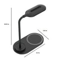thumbnail image 4 of VANLOFE Wireless Charger LED Desk Lamp Touching Control Desk Lamp With Wireless Charging &3 Color Modes Eye-Caring Office Lamp Gooseneck Table Lamp, 4 of 8