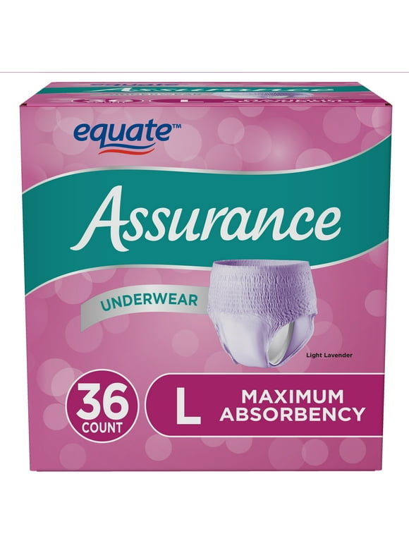 Assurance Protective Underwear Incontinence- Walmart.com