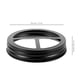 thumbnail image 2 of AURARMLET 2Ud Cubierta Para Mason Jar Con Compartimentos Y Material Antióxido Negro, 2 of 6